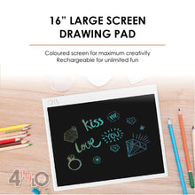 Load image into Gallery viewer, 16" XL Coloured Drawing Pad