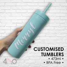 Load image into Gallery viewer, Customised Name Tumblers