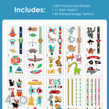 Load image into Gallery viewer, Kids Temporary Tattoo (Blue)