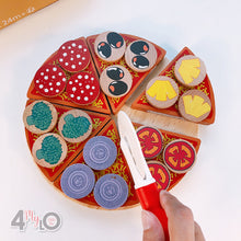 Load image into Gallery viewer, Pretend Play - Wooden Pizza Set