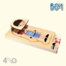 Load image into Gallery viewer, Montessori Method - Human Body Structure (Boy)