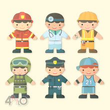 Load image into Gallery viewer, Magnetic Matching Puzzle - Learn The Profession