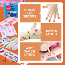 Load image into Gallery viewer, Kids Temporary Tattoo (Blue)