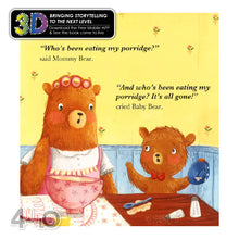 Load image into Gallery viewer, Come-To-Life AR Book - Goldilocks & The Three Bears