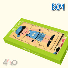 Load image into Gallery viewer, Montessori Method - Human Body Structure (Boy)
