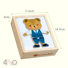 Load image into Gallery viewer, Magnetic Matching Puzzle - Dress The Bear