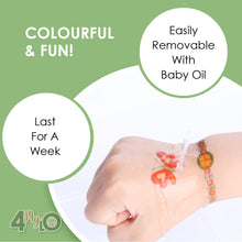 Load image into Gallery viewer, Kids Temporary Tattoo (Blue)