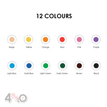 Load image into Gallery viewer, Peanut Crayons - 12 / 24 Colours