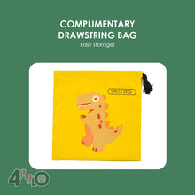 Load image into Gallery viewer, Rain Cloak - Yellow Dinosaur