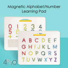 Load image into Gallery viewer, Magnetic Alphabet/Number Learning Pad