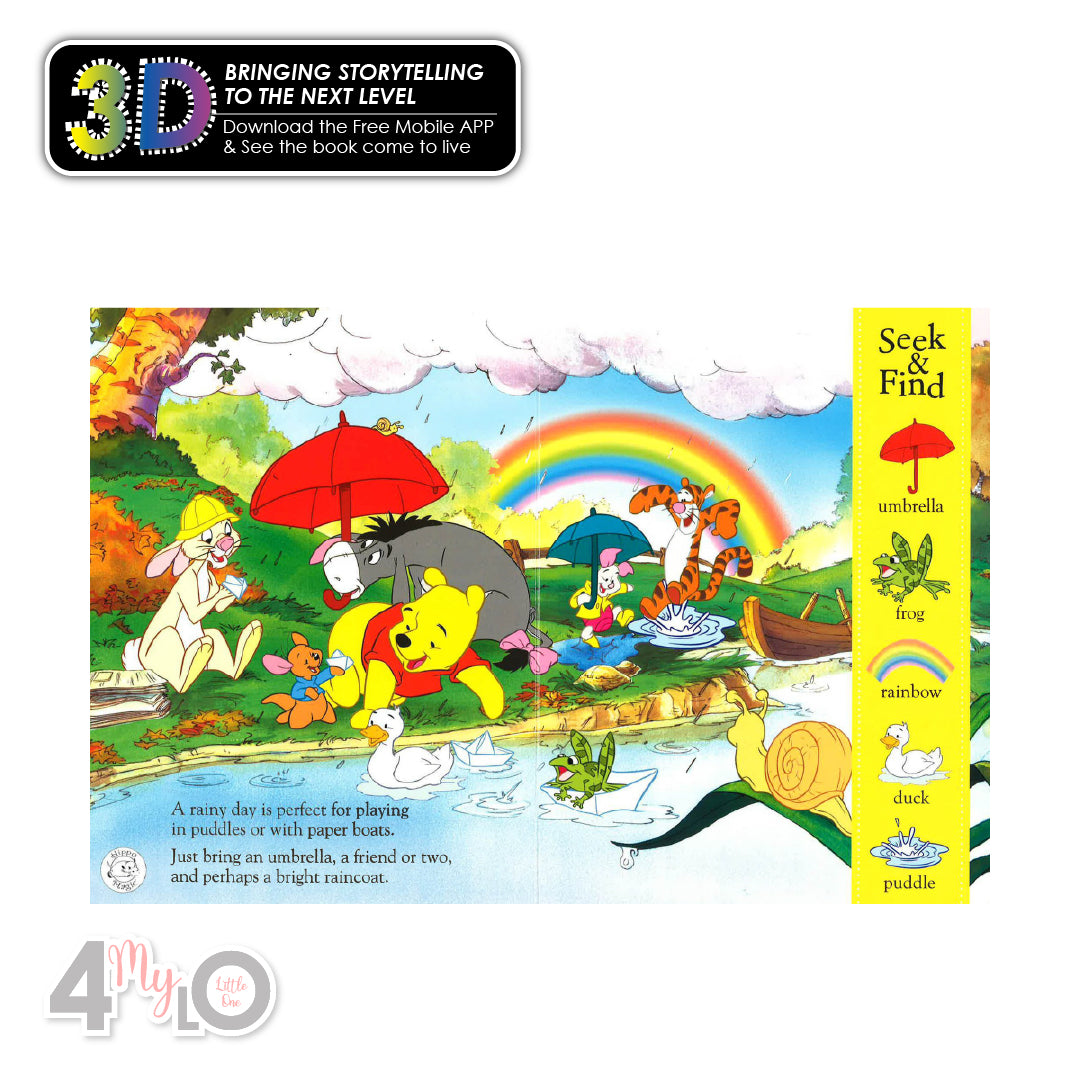 Come-To-Life AR Book - First Words With Pooh – 4myLo