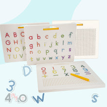 Load image into Gallery viewer, Magnetic Alphabet/Number Learning Pad
