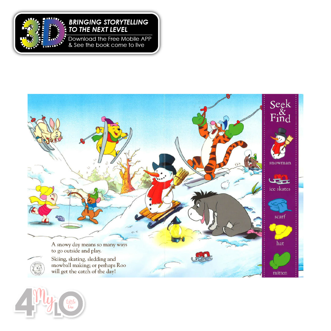 Come-To-Life AR Book - First Words With Pooh – 4myLo