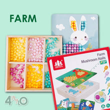 Load image into Gallery viewer, Mushroom Pin - Farm