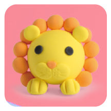 Load image into Gallery viewer, Light Mouldable Clay - Farm Animals