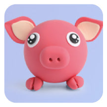Load image into Gallery viewer, Light Mouldable Clay - Farm Animals