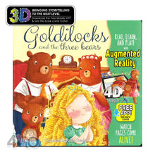 Load image into Gallery viewer, Come-To-Life AR Book - Goldilocks &amp; The Three Bears
