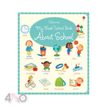 Load image into Gallery viewer, Usborne My First Word Book - About School

