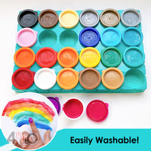 Load image into Gallery viewer, Washable Finger Paint - 24 Colours
