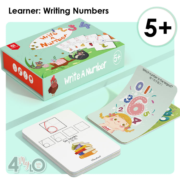 Learn To Write [Erasable Activity Set] - Writing Numbers