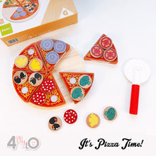Load image into Gallery viewer, Pretend Play - Wooden Pizza Set
