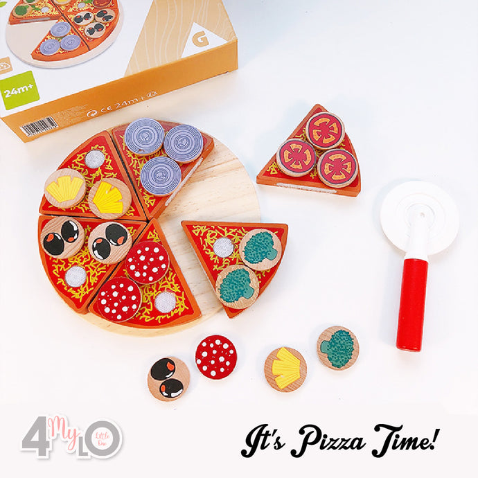 Pretend Play - Wooden Pizza Set