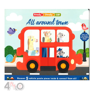 Puzzle Party Board Book - All Around Town