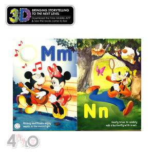 Come-To-Life AR Book - ABC Fun With Mickey