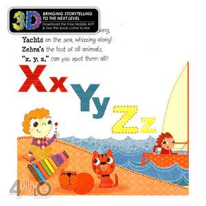 Come-To-Life AR Book - Let's Learn Alphabets ABC