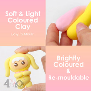 Light Mouldable Clay - Farm Animals