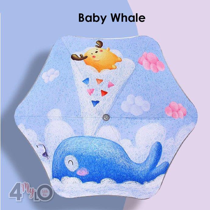 Kids Umbrella - Baby Whale