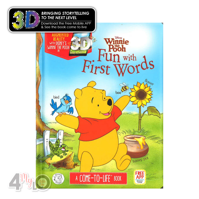 Come-To-Life AR Book - First Words With Pooh