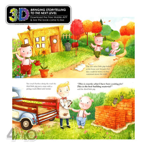 Come-To-Life AR Book - Three Little Pigs