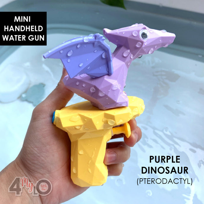 Handheld Water Gun - Purple Dinosaur