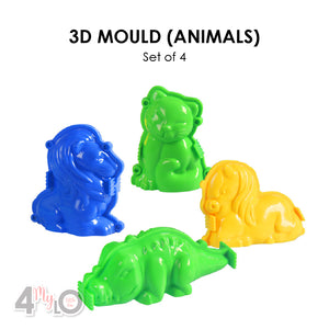 3D Sand Moulds (Set of 4)