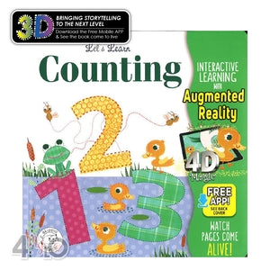 Come-To-Life AR Book - Let's Learn Counting 123