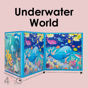 2-In-1 Magnetic Puzzle Book - Underwater