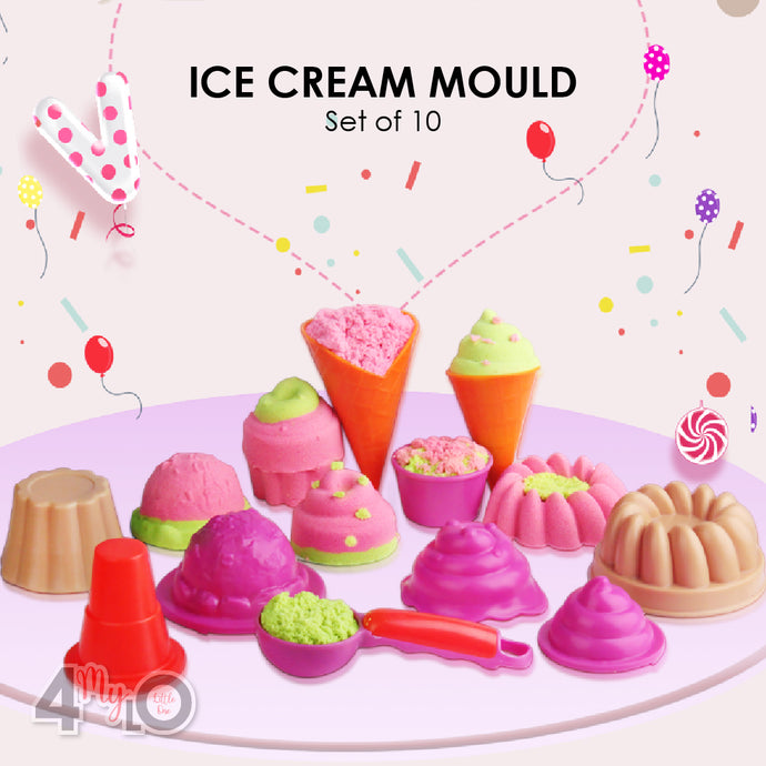 Ice Cream Mould (Set of 10)